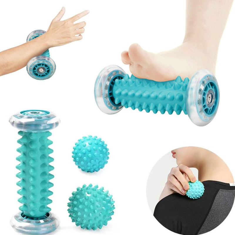 Yoga Fitness Wheel - جهاز تدليك القدم، أسطوانة تدليك، كرة