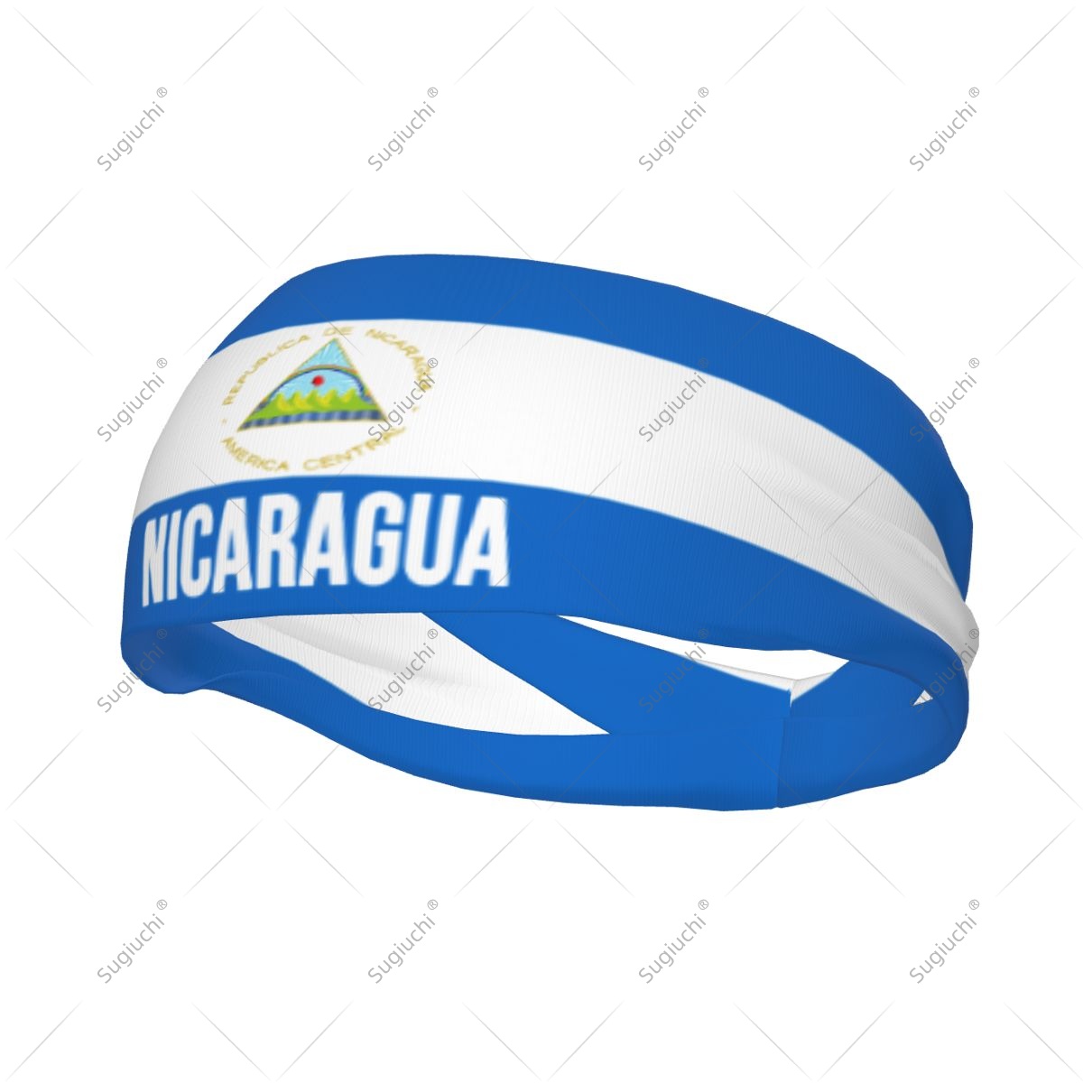 Yoga Fitness Nicaragua - عصابات رأس مرنة عريضة للرجال والنساء