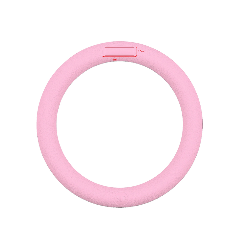 Yoga Fitness Ring - حلقة يوجا حديدية مستديرة منقوشة مع