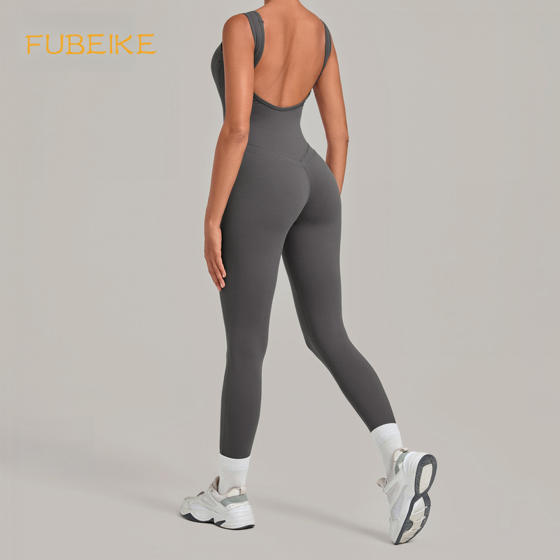 Yoga Fitness Wear - بدلة يوجا نسائية قطعة واحدة بتصميم