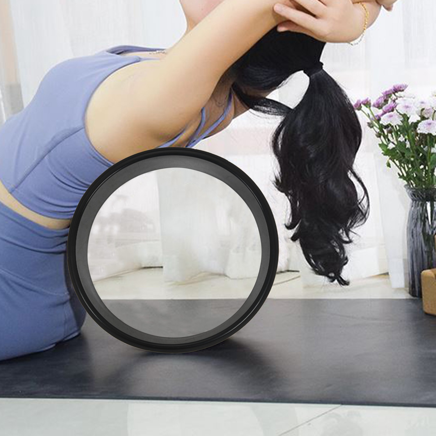 عجلة يوجا خشبية ABMV للبيلاتس  - مراجعة Yoga Fitness Wheel وسعره