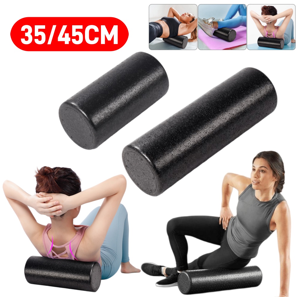 35/45 سم أسطوانة تدليك رياضية  - مراجعة Yoga Fitness Wheel وسعره