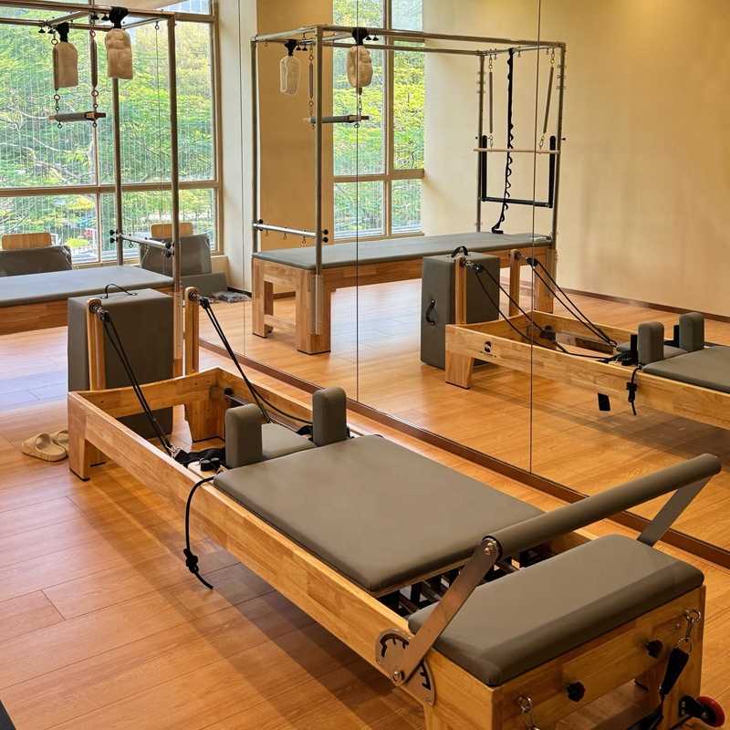 معدات رياضية منزلية وتجارية مخ - مراجعة Yoga Fitness Pilates Reformer وسعره
