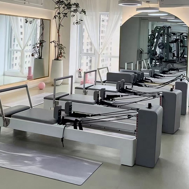 معدات رياضية منزلية وتجارية مخ - مراجعة Yoga Fitness Pilates Reformer وسعره