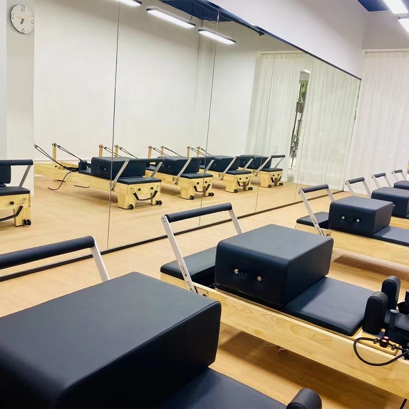 معدات رياضية منزلية وتجارية مخ - مراجعة Yoga Fitness Pilates Reformer وسعره
