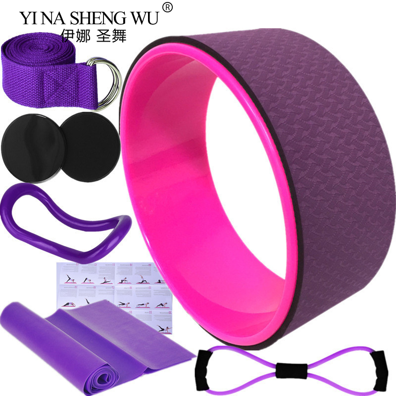 7 قطعة عجلة اليوغا بيلاتيس اكس - مراجعة Yoga Fitness Wheel وسعره