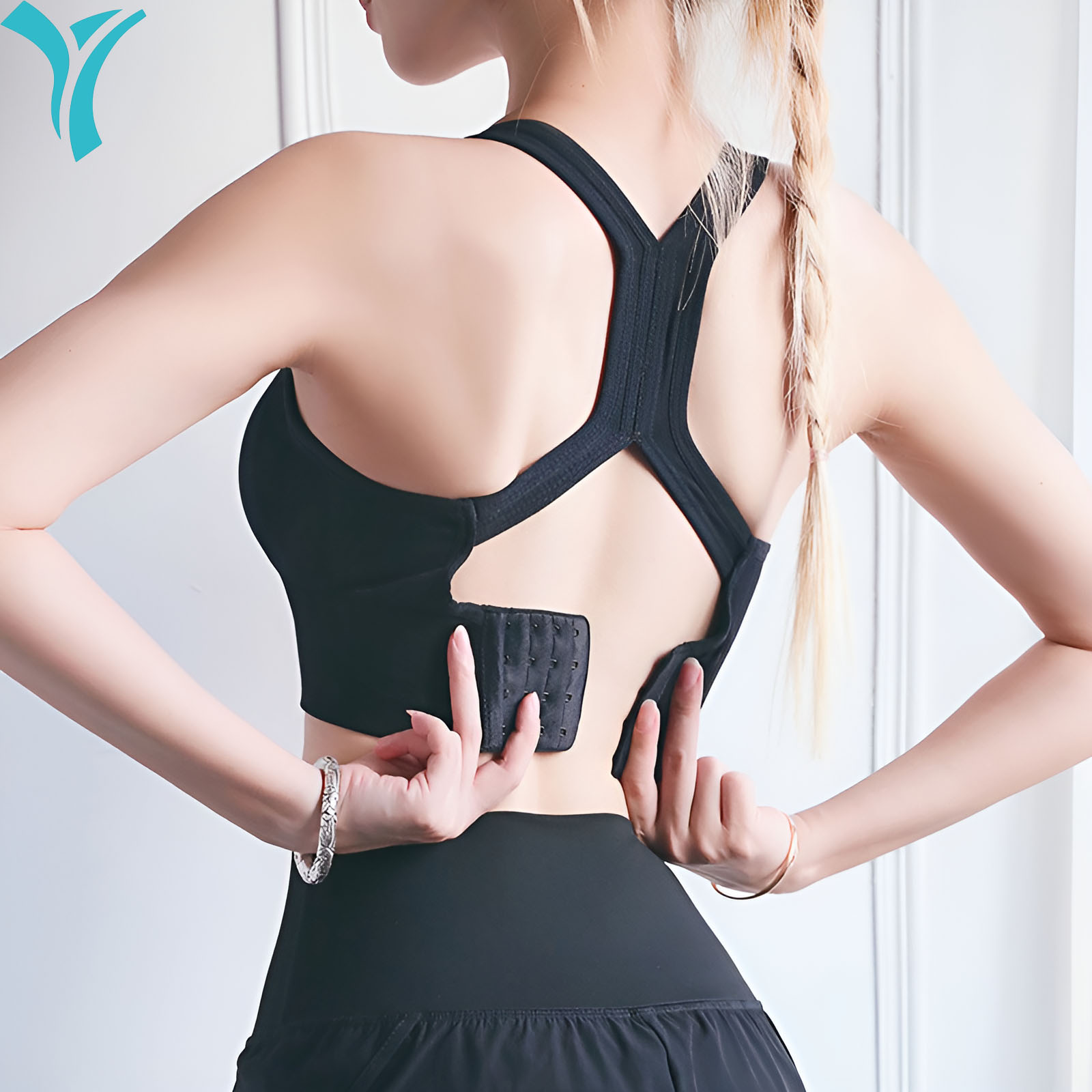 حمالة صدر رياضية للنساء من ZHU - مراجعة Yoga Fitness Ring وسعره