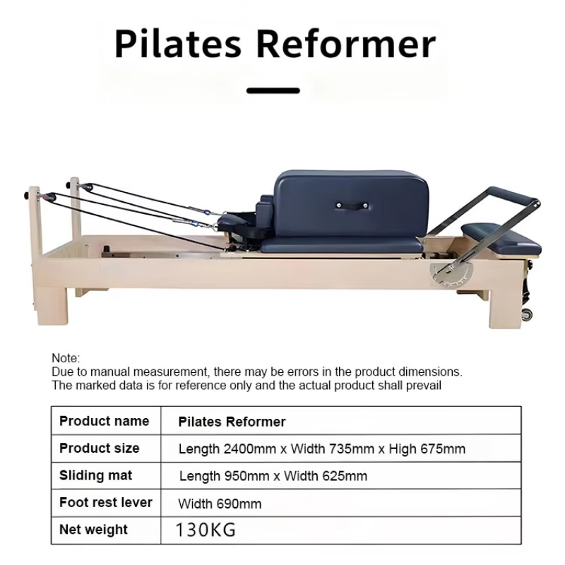 أجهزة بيلاتس ريفورمر لتمارين ا - مراجعة Yoga Fitness Pilates Reformer وسعره