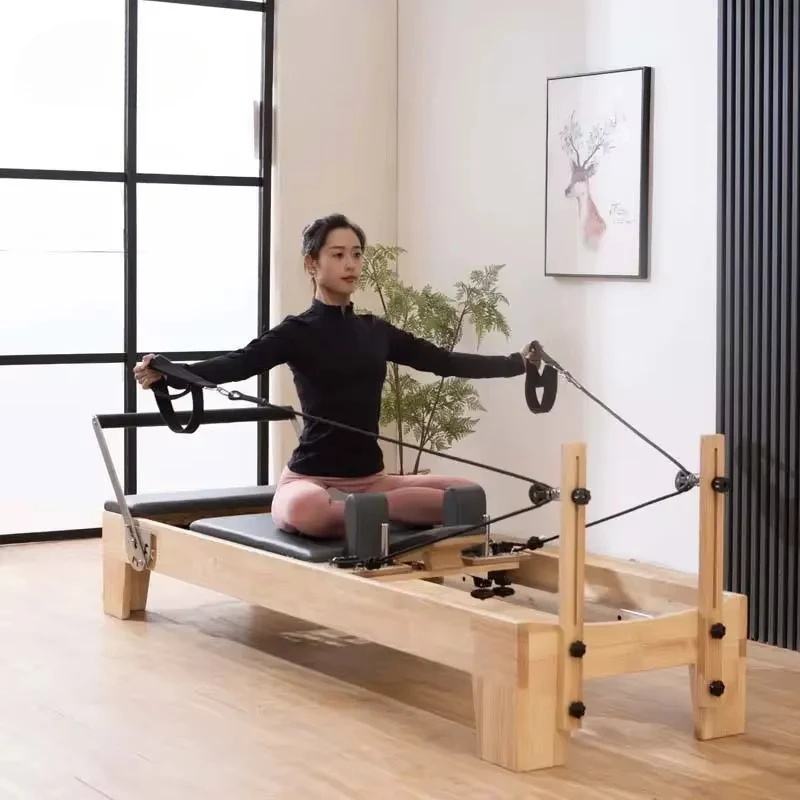 سرير تدريب اليوغا الاحترافي في - مراجعة Yoga Fitness Pilates Reformer وسعره