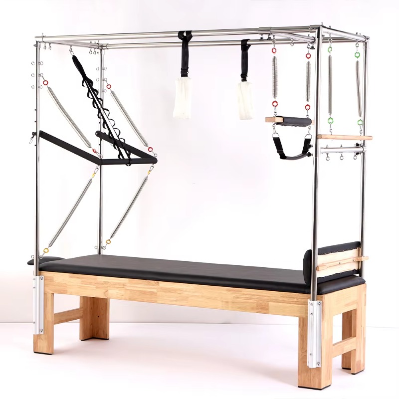 YTYIN دائم جيد الجسم بيلاتيس ا - مراجعة Yoga Fitness Pilates Reformer وسعره