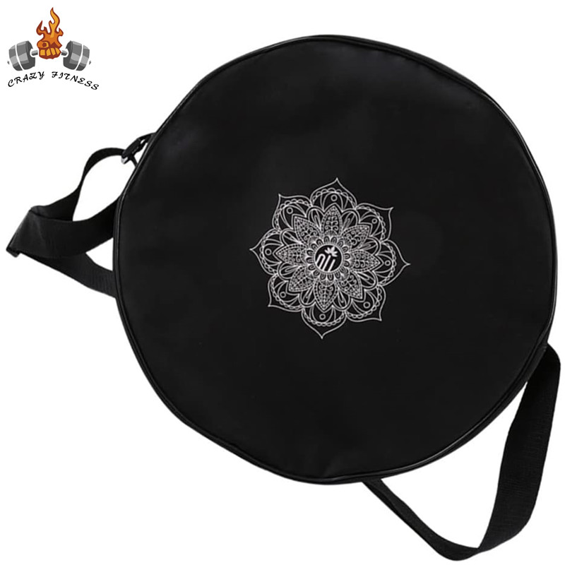 حقيبة عجلة اليوغا نايلون أسود  - مراجعة Yoga Fitness Wheel وسعره