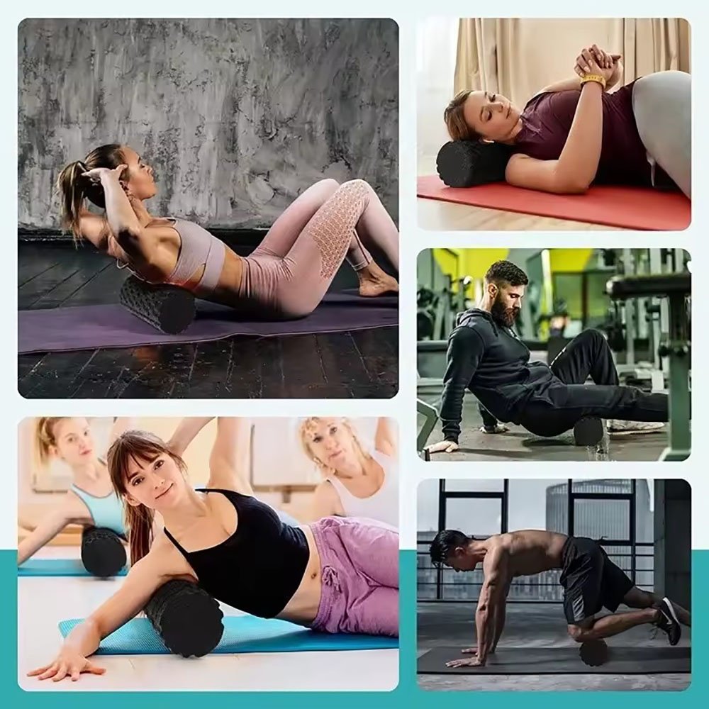 أسطوانة رغوية بطول 33 سم لتدلي - مراجعة Yoga Fitness Wheel وسعره