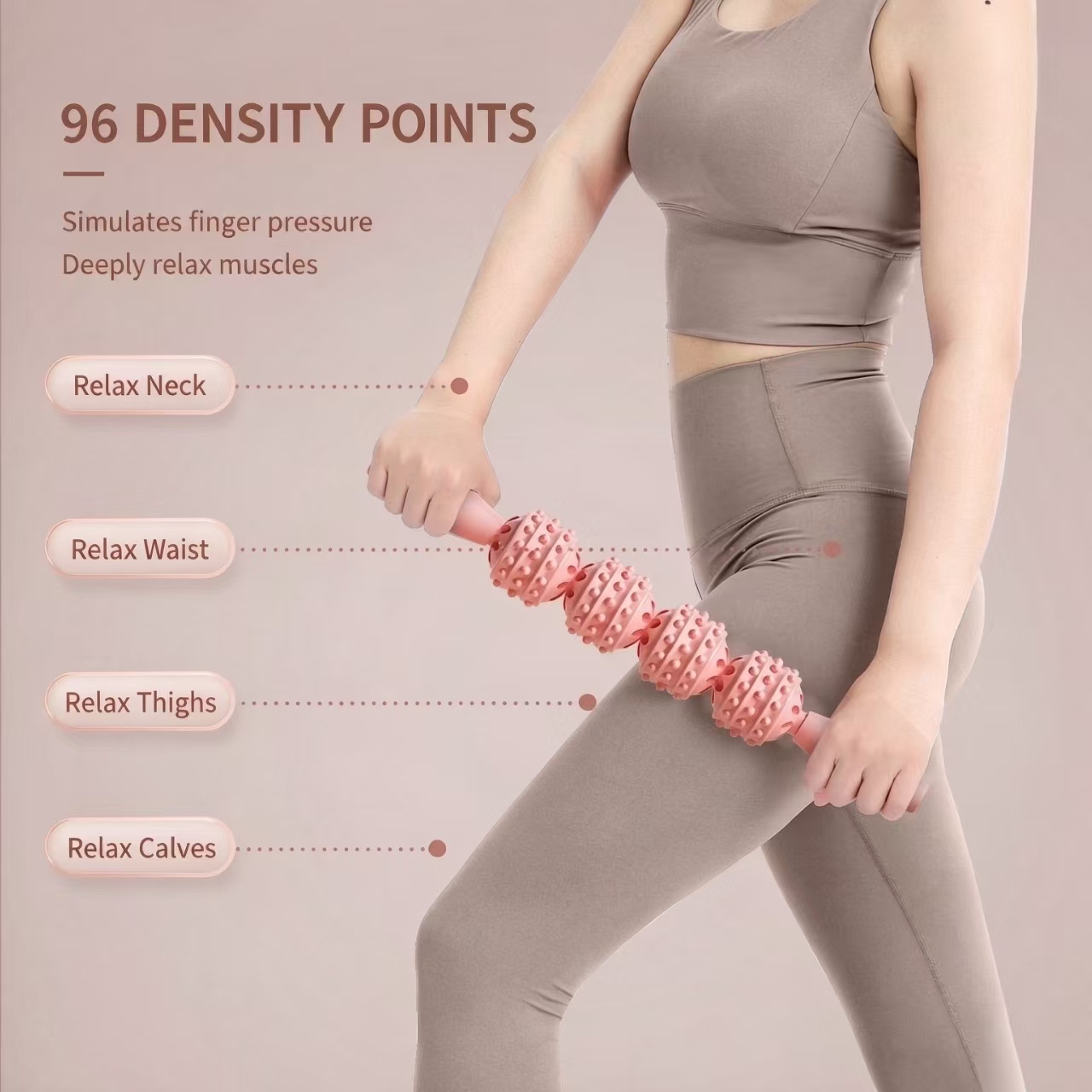 عصا تدليك اليوغا، أداة تدليك ع - مراجعة Yoga Fitness Wheel وسعره