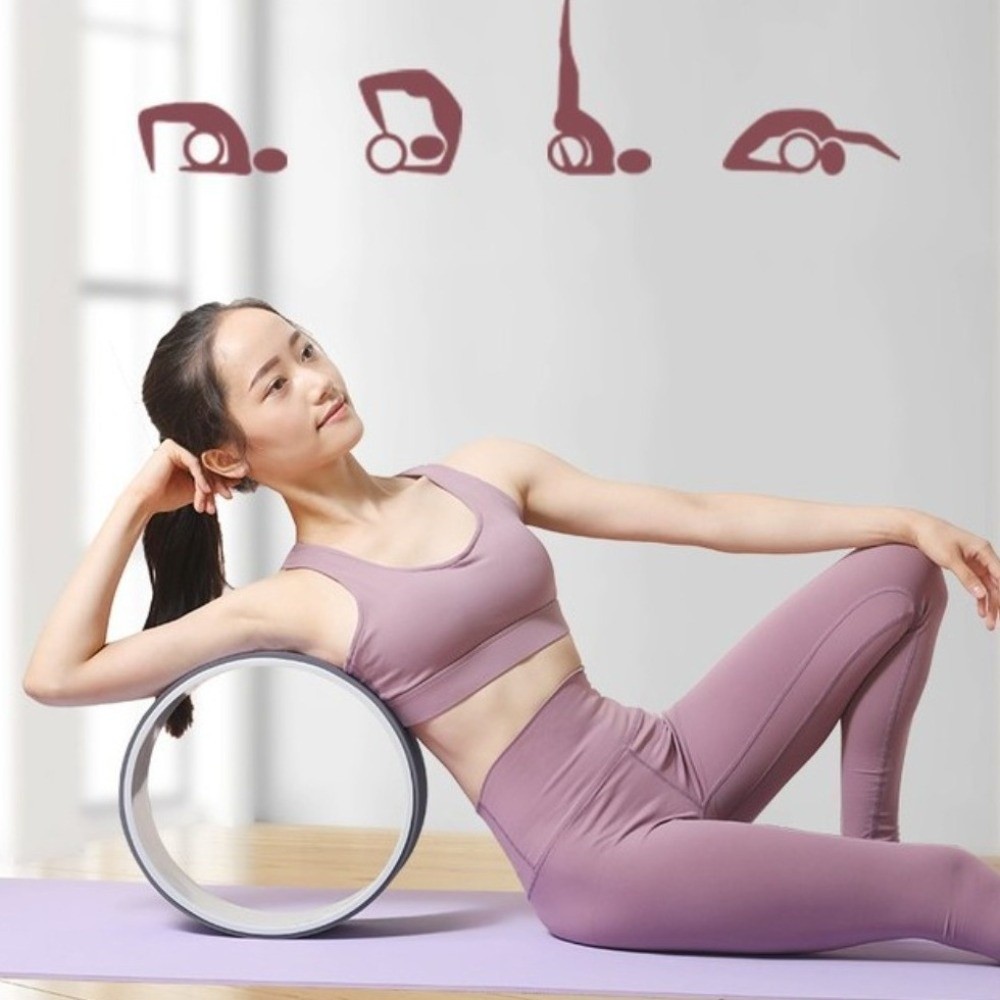عجلة اليوغا لتدليك العضلات، مت - مراجعة Yoga Fitness Wheel وسعره
