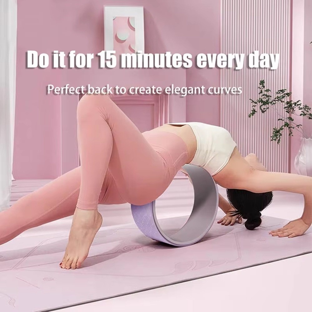 عجلة اليوغا لتدليك العضلات، مت - مراجعة Yoga Fitness Wheel وسعره