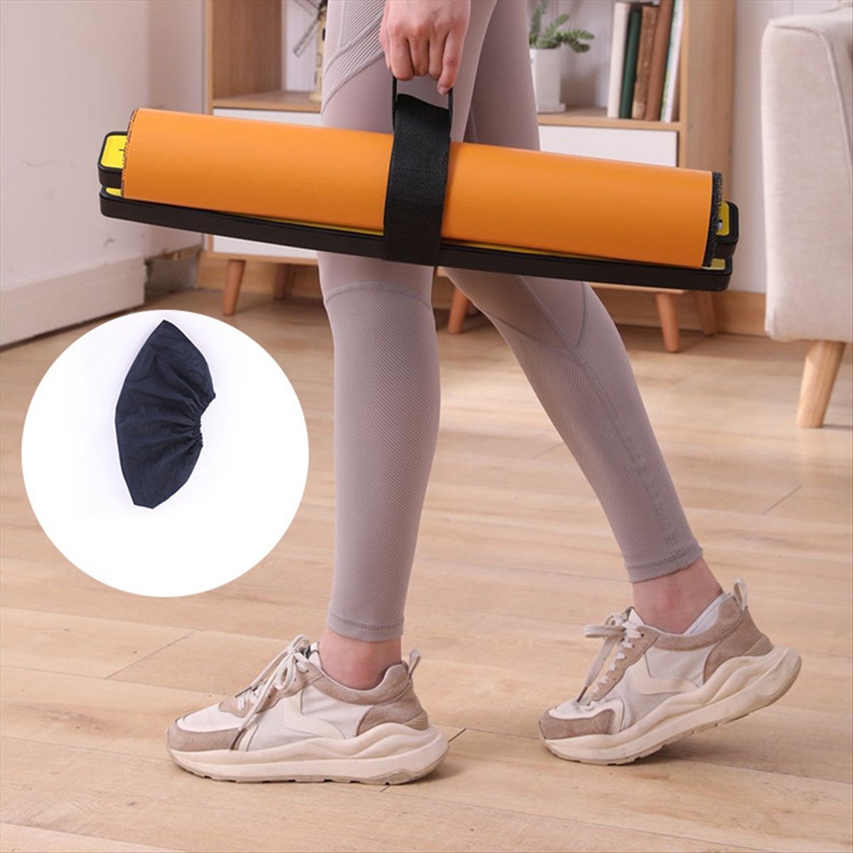L79A لوح تزلج لليوجا واللياقة  - مراجعة Yoga Fitness Mat وسعره