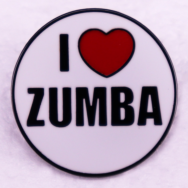 أنا أحب Zumba المينا دبوس متعة - مراجعة Zumba & Yoga Fitness By Anushree Pune Reviews وسعره