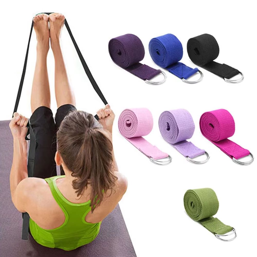 حزام يوجا رياضي بطول 180 سم، م - مراجعة Yoga Fitness Ring وسعره